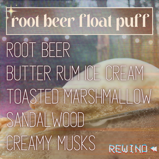 Root Beer Float Puff